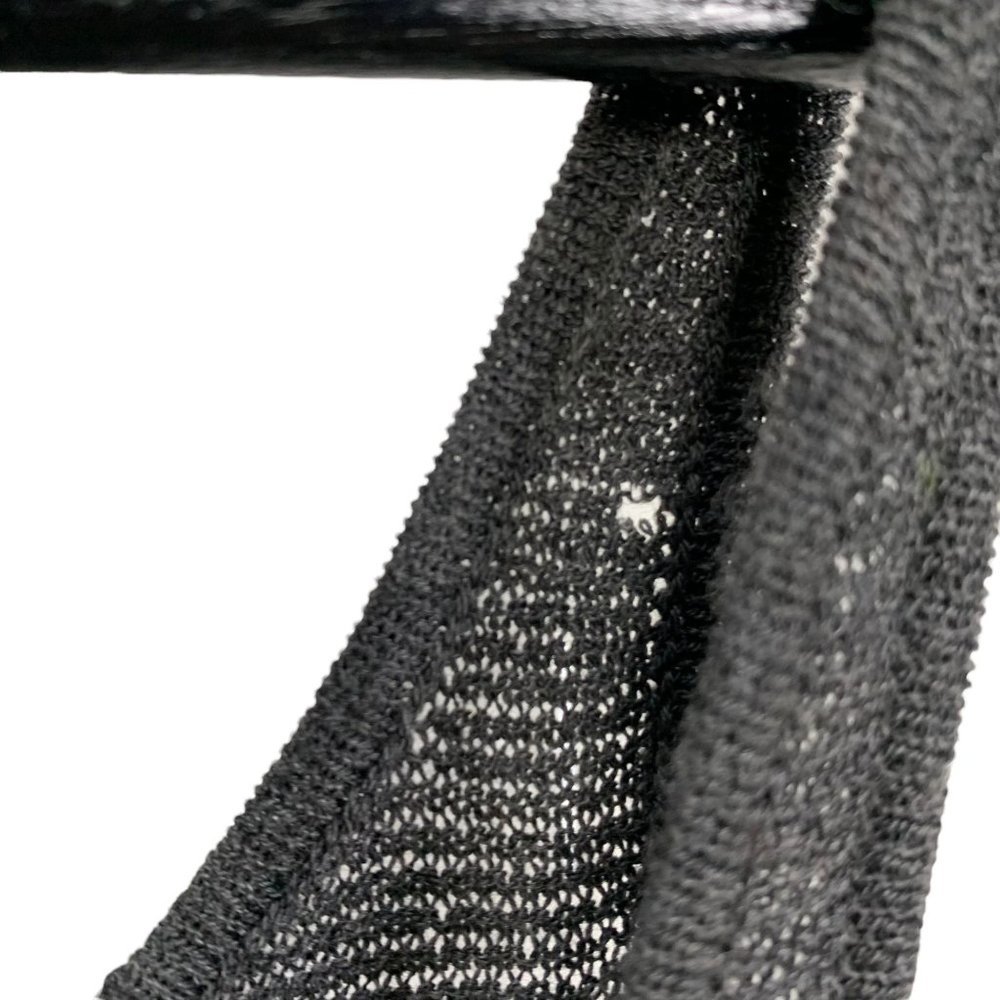 Eileen Fisher Dark Grey Wool Sleeveless Loose Knit Tank Top Medium - Picture 7 of 8